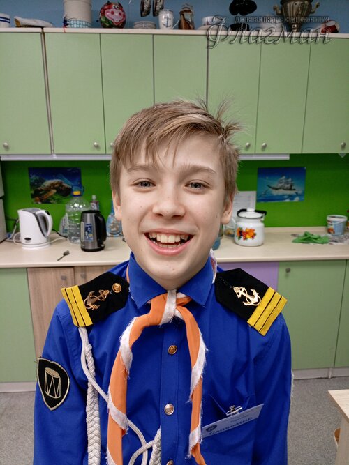 Занятиях в детском клубе «Флагман»